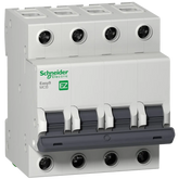 Schneider EZ9 Miniature Circuit Breaker 4P 10A C 3kA 400V - Rubicon Partner Portal